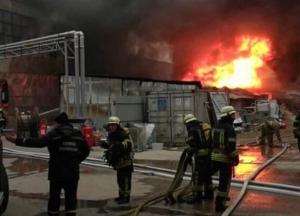 Мощный пожар охватил "киевский Чернобыль" (фото)