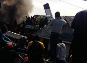 В Конго разбился пассажирский самолет (фото, видео) 
