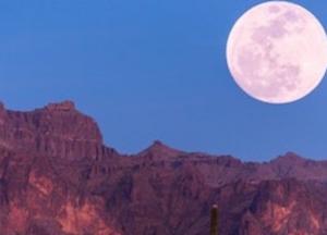 Жители Земли смогут в апреле увидеть «розовую луну»