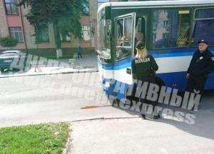 В Днепре автобус сбил пешехода