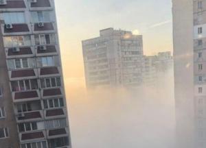  Часть Киева затянул плотный смог 