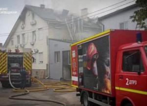 Масштабна пожежа на складах у Петропавлівській Борщагівці: чотири години гасіння