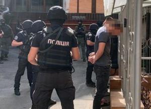 В Киеве задержали вооруженную группу (видео)