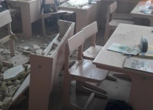 На Черниговщине в школе рухнул потолок (фото)