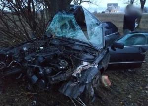 Под Николаевом разбился насмерть патрульный на BMW (фото)