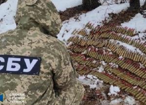На Луганщине найдены тайники с оружием (фото)