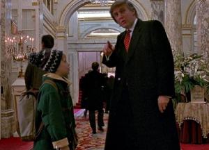 Трампа вырезали из фильма "Один дома 2"