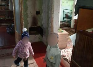 Под Харьковом мать оставила двоих детей в холоде и без еды