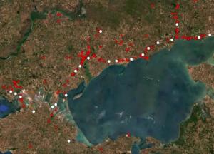 Росіяни активно будують понтонні переправи біля пошкоджених мостів на окупованих територіях