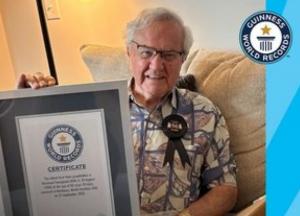 96-річний американець встановив світовий рекорд як найстарший батько-дідусь