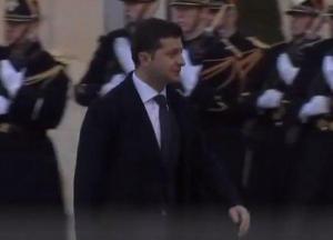 Зеленский прибыл в Елисейский дворец на саммит "нормандской четверки" (видео)