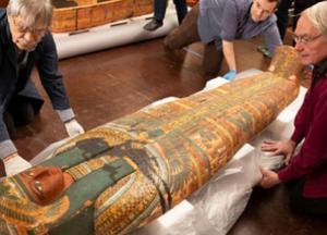 Археологи обнаружили тайный текст внутри древнего египетского саркофага 