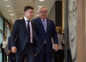В Брюсселе проходит встреча Зеленского и Юнкера