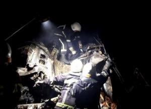 В Николаевской области от столкновения загорелись два грузовика, есть погибшие (фото)
