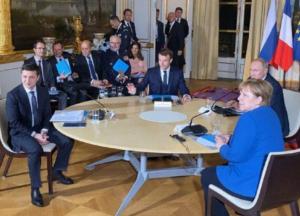 Появилось видео первой встречи Зеленского с Путиным