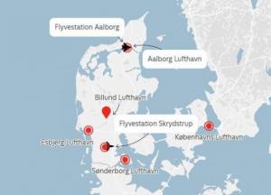 Вдруге за тиждень: у Данії біля кількох аеропортів помічено невідомі дрони