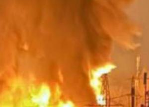 100% Одеси/області – без світла, зник звʼязок та інтернет, палає одна з підстанцій (фото)