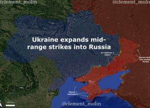 Україна розширила зону ударів вглиб території РФ, уражаючи ППО та РЕБ