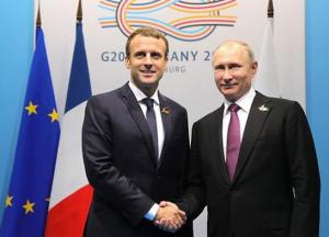 Путин и Макрон обсудили встречу в нормандском формате