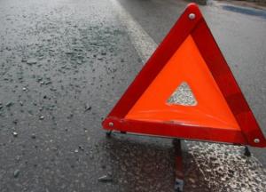 В Киеве столкнулись сразу пять автомобилей (видео)