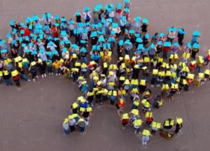 Население Украины сократилось на 200 тысяч человек 