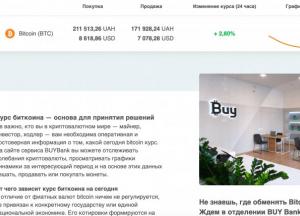 Актуальный курс биткоина и быстрый обмен криптовалюты