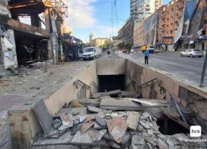 Руїни на Лук'янівці у Києві: у метро рухнула стеля, знищено підземний перехід, де ховались люди (відео)