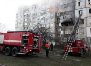На Полтавщине горела квартира в многоэтажке: эвакуированы 11 человек (фото)