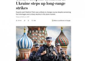 Оточення Путіна занепокоєне ударами України по оборонній промисловості РФ — WP