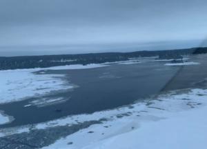 В Запорожской области под лед провалились дети