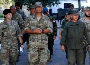Военные из 3-х стран приехали в зону ООС