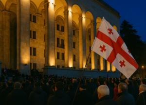 Під парламентом Грузії відбулася акція протесту через участь прем’єра у форумі разом із Путіним