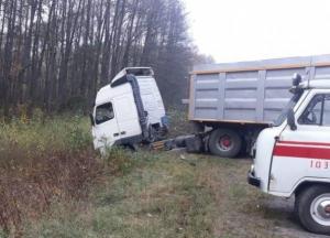 На Волыни столкнулись грузовик и легковушка, погиб человек