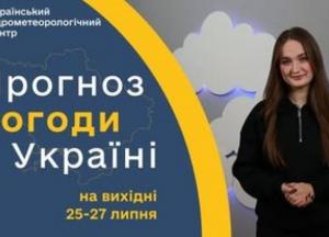 Прогноз погоди на вихідні: від гроз до спеки 30°C