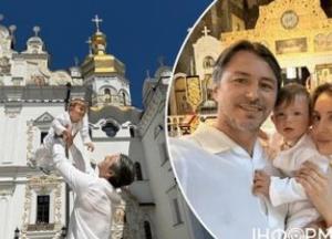 Син Сергія Притули хрестився у Києво-Печерській Лаврі: символ незламності українського духу