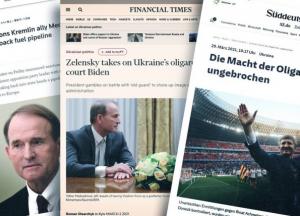 В ИноСМИ за 2 месяца вышло более 10 тысяч публикаций о незаконном закрытии "112 Украина", NewsOne и ZiK, санкциях, преследовании Медведчука и других граждан Украины