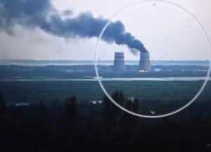 Зафіксовано серію прильотів у 1 км від ЗАЕС