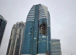 У "Грозному-Сіті" мінус щонайменше 5 поверхів: фото та відео підсмаженого ділового центру