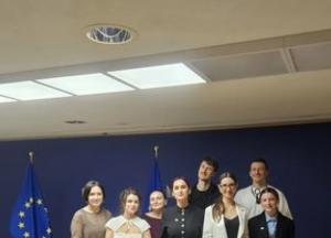 Українські контент-мейкери відвідали інституції ЄС у Брюсселі