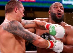 Украинский боксер победил американца в супертяжелом дивизионе