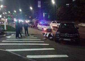 В Киеве произошло ДТП с участием судьи и несовершеннолетнего мотоциклиста