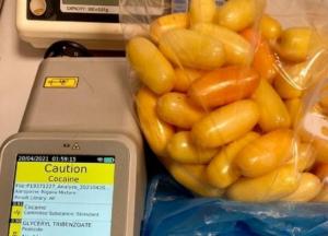 В Киеве таможенники задержали иностранца с кокаином в животе