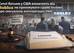 Сотні батьків у США вимагають від Roblox не приховувати судові позови про сексуальну експлуатацію дітей