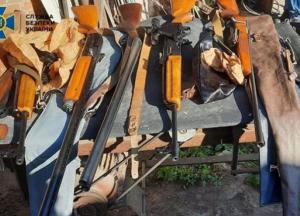 В Черниговской области выявили арсенал оружия (фото)