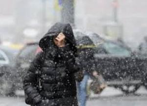 В Киеве выпал снег (фото)