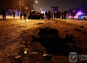 Росія вдарила КАБами по трасі у Харкові, загорілись авто, є загиблі та поранені: відео моменту