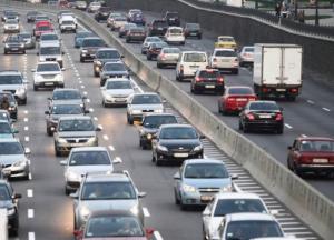 Киев сковали вечерние пробки (карта)