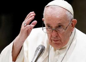 Папа Римський закликав молодих українців "відкинути війну" і "пробачити ворогам"