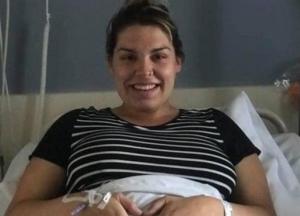 Австралийка узнала о своей беременности только в день родов