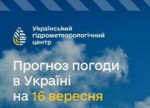 Антициклон принесе в Україну погоду без опадів 16 вересня